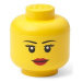 LEGO® úložná hlava (mini) - dievča