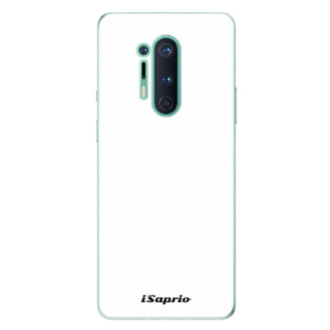 Odolné silikónové puzdro iSaprio - 4Pure - bílý - OnePlus 8 Pro