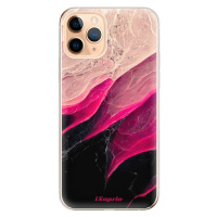 Odolné silikónové puzdro iSaprio - Black and Pink - iPhone 11 Pro