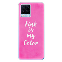 Odolné silikónové puzdro iSaprio - Pink is my color - Realme 8 / 8 Pro