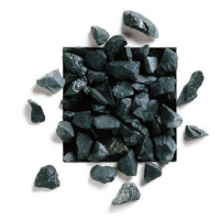 Granulati Zandobbio Okrasné kamene Nero Ebano drvina 8-12 mm 25 kg