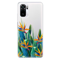 Odolné silikónové puzdro iSaprio - Exotic Flowers - Xiaomi Redmi Note 10 / Note 10S