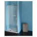 EASY LINE sprchové dvere otočné 880-1020mm, sklo BRICK EL1738