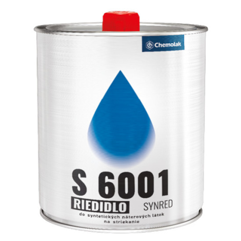 S 6001 - Syntetické riedidlo pre striekanie 0,8 L CHEMOLAK