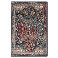 Tmavozelený vlnený koberec 133x180 cm Ava – Agnella