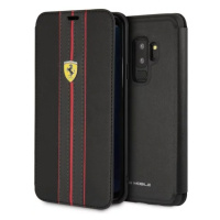 Púzdro Ferrari - Samsung Galaxy S9 Plus Urban Booklet Case - Black