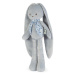 Plyšový zajac s dlhými ušami Kaloo Lapinoo modrý 35 cm