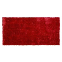 Koberec shaggy, 80 x 150 cm červený EVREN, 186374