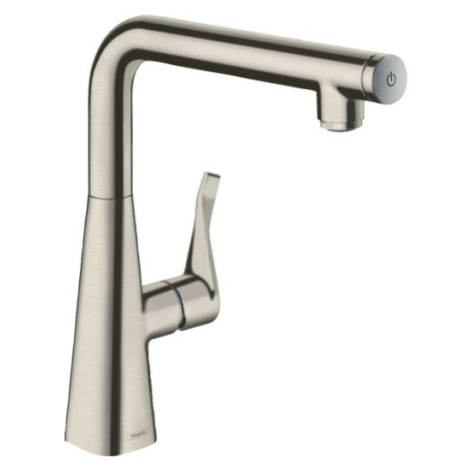 Drezová batéria Hansgrohe Metris Select M71 s otočným raménkem vzhled nerezu 14847800