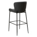 Sivá barová stolička 105 cm Glam – DAN-FORM Denmark