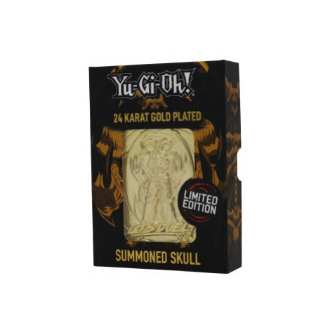 Konami Yu-Gi-Oh! Limited Edition 24K Gold collectible - Summoned Skull