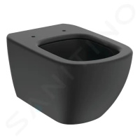IDEAL STANDARD - Tesi Závesné WC, Aquablade, čierna T0079V3