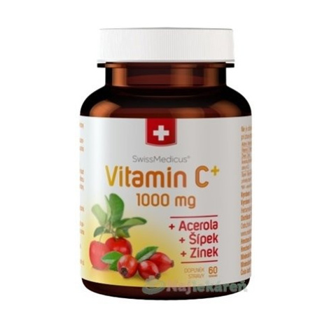 SwissMedicus Vitamín C+ 1000 mg, 60ks