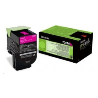 Lexmark 70C20M0 Tonerová kazeta 702C Magenta