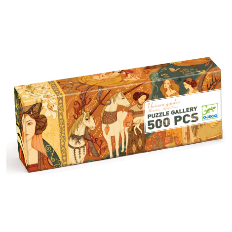 Puzzle – Záhrada jednorožcov – 500 dielikov DJECO