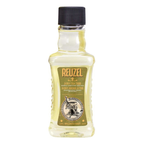 REUZEL 3-in-1 Tea Tree Shampoo - šampón 3v1 s čajovníkom VÝPREDAJ: 100 ml