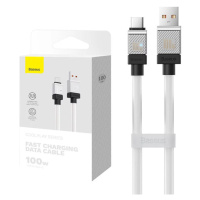 Kábel Cable USB do USB-C Baseus CoolPlay 100W 1m (white)
