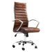LuxD Kancelárska stolička Boss Vintage hnedá