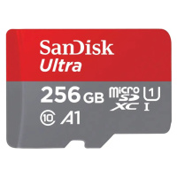 SANDISK 215423 ULTRA MICROSDXC 256 GB + SD ADAPTER 150 MB/S A1 CLASS 10