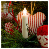 Žiarovky vianočný strom bezdrôtové doplnok 8cm 5pl