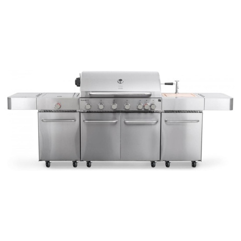 Plynový gril G21 Nevada BBQ kuchyňa Premium Line, 8 horákov + zadarmo redukčný ventil