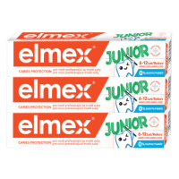 ELMEX Junior Zubná pasta pre deti vo veku 6-12 rokov 3 x 75 ml