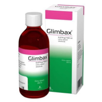 Glimbax ústny výplach na liečbu a úľavu, zápalov v ústach 200 ml