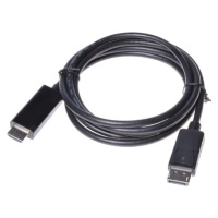 PremiumCord DisplayPort na HDMI kábel M/M 5m