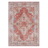 Tehlovočervený koberec Nouristan Sylla, 80 x 150 cm