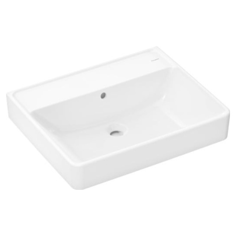 Umývadlo Hansgrohe Xanuia Q 60x48 cm bez otvoru pre batériu, s prepadom 61149450
