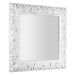 SAPHO - ZEEGRAS zrkadlo v ráme, 90x90cm, biela IN395