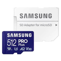 Pamäťová karta Samsung micro SDXC 512GB PRO Plus + SD adapter (MB-MD512SA/EU)