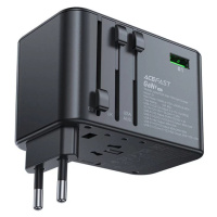 Adaptér Multifunctional travel wall charger Acefast Z1, 2xUSB-A, 3xUSB-C, GaN, 67W, US/EU/UK/AU 
