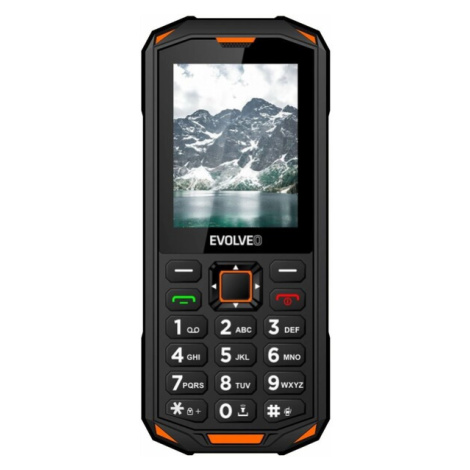 EVOLVEO StrongPhone X5 DualSIM čierno-oranžová