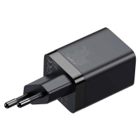 Nabíjačka Baseus Super Si Pro Quick Charger USB + USB-C 30W (black)