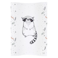 CEBA Podložka prebaľovacia 2-hranná mäkká COSY (50x70) Raccoon