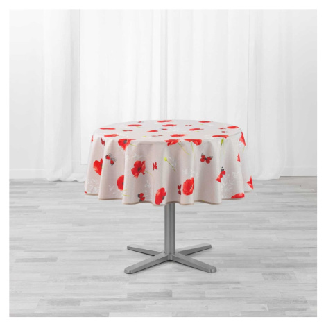 Obrus ø 180 cm Sweet poppy – douceur d'intérieur