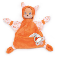 Líška na maznanie Animal Doll MiniKiss Smoby 20 cm z jemného mäkkého textilu od 0 mes