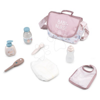 Prebaľovacia taška s plienkou Changing Bag Natur D'Amour Baby Nurse Smoby s 8 doplnkami pre 42 c
