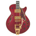 D'Angelico Deluxe Bob Weir 3 Satin Trans Wine