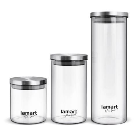 LAMART LT6025 set 3 dóz okrúhlych PEUT