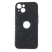 Silikónové puzdro na Apple iPhone 14 Plus Granite čierne