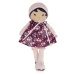 Bábika pre bábätká Violette Doll Tendresse Kaloo 40 cm vo fialových šatách z jemného textilu od 