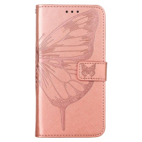 Diárové puzdro na Infinix Smart 7 MEZZO motýľ ružové