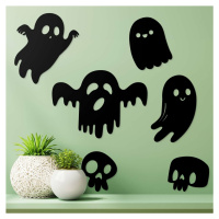 Halloweenská výzdoba na stenu - Duchovia