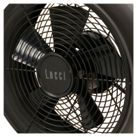Stolný ventilátor Breeze, Ø 20 cm, čierny/jaseň