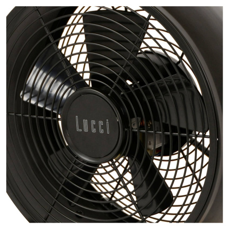 Stolný ventilátor Breeze, Ø 20 cm, čierny/jaseň BEACON LIGHTING