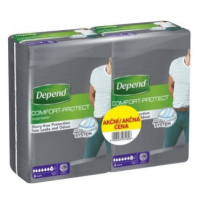 DEPEND Normal L/XL pre mužov duopack naťahovacie nohavičky 2 x 9 ks set