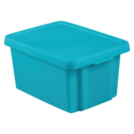 CURVER Úložný box s vekom 16L - modrý
