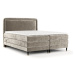 Svetlohnedá boxspring posteľ 180x200 cm Dove – Maison de Rêve